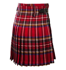 Kilt Escocés de Lana para Hombre, Falda Tradicional de las Tierras Altas, Kilt Tartán, Kilt a Cuadros, Faldas Plisadas para Festivales Masculinos - Product Image 3