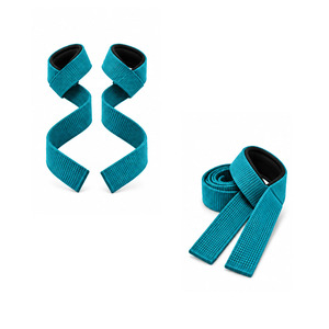 Sangles de levage robustes pour hommes, support de poignet pour entraînement en salle de sport, prise solide, équipement de fitness, fournisseur en gros d'articles de sport - Product Image 5