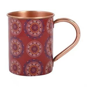 Bouteille en cuivre pur GoldenSip, fabrication artisanale de style américain, gourde d'hydratation en cuivre EcoElite, qualité supérieure - Product Image 5