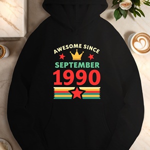 เสื้อฮู้ดลำลองลำลองของผู้หญิงผ้าถักพิมพ์ถ่ายเทความร้อนคอเสื้อโพลีเอสเตอร์100% ตั้งแต่กันยายน1990 - Product Image 2