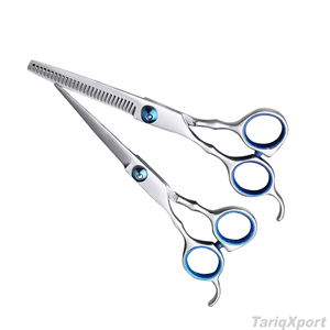 Tijeras Profesionales de Acero Inoxidable para Salón de Belleza, Plegables y Ligeras, para Hombres y Mujeres, para Adelgazar el Cabello y Peinar - Product Image 6