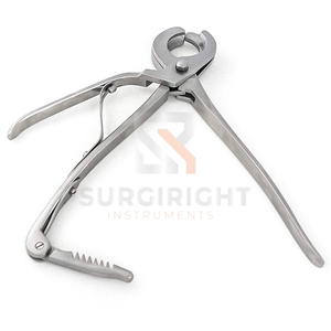 เครื่องมือผ่าตัดทำหมันสัตว์แบบใช้ซ้ำได้ ทำจากสแตนเลส ยี่ห้อ Professional Reimers Emasculator สำหรับโค สุนัข ปศุสัตว์ และสัตว์อื่นๆ - Product Image 1