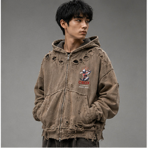 เสื้อฮู้ดดี้ยูนิเซ็กซ์ขายดี ทรงวินเทจ ผ้าฝ้าย 100% ซักนุ่ม สวมใส่สบาย แฟชั่นลำลอง ไซส์ใหญ่พิเศษ เหมาะสำหรับฤดูหนาว - Product Image 5