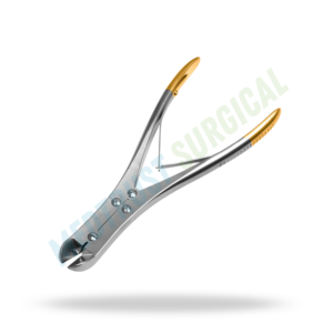 Coupe-fil à double action, droit, taille standard, instrument chirurgical orthopédique pour la coupe de fils - Product Image 3
