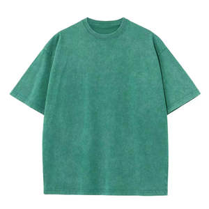Camiseta de algodón vintage personalizada de primera calidad para hombre, lavada con ácido, de peso pesado, en todos los colores - Product Image 1