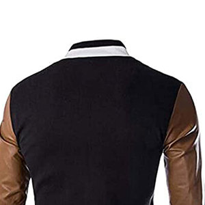 Most Demanding High Quality Chenille Embroidery <b>Men</b> College Custom Baseball <b>Bomber</b> Letterman Leather <b>Varsity</b> <b>Jacket</b> - Product Image 5