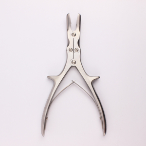 Pince à os Stille-Luer droite de 22 cm en acier inoxydable, forceps chirurgical orthopédique pour la coupe précise des os - Product Image 3