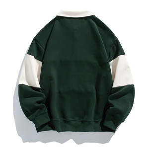 Plus Size Color Contrast <b>Men</b> Sweatshirts Apparel Clothing <b>Men</b> Sweatshirts <b>Pullover</b> <b>Men</b> Sweatshirts - Product Image 2