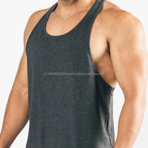 Débardeur de sport sans manches pour l'été, idéal pour la musculation et le fitness, avec techniques de lavage, vente en gros - Product Image 2