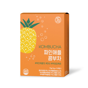 HEALSLAB Kombucha 8 saveurs 75g (5g x 15 sachets) alternative au soda, boisson en poudre - Product Image 6