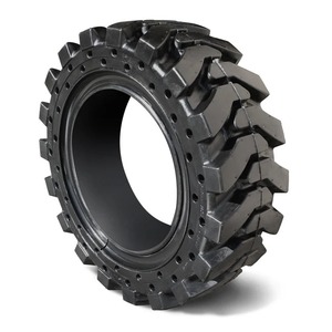 Neumático industrial para minicargadoras con flancos reforzados, tacos profundos, alta capacidad de carga y gran resistencia al desgaste para la construcción - Product Image 2