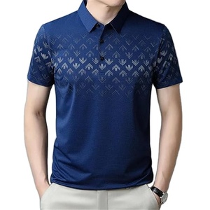 T-shirt polo personnalisé imprimé de la meilleure qualité pour les hommes 100% coton Logo personnalisé surdimensionné vente chaude bas quantité minimale de commande qualité d'exportation - Product Image 3