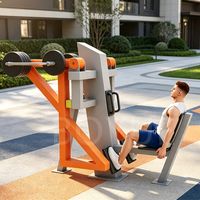 Équipement de fitness extérieur pour parcs communautaires, construction robuste résistante à la corrosion