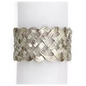 Anneau de serviette en métal de qualité supérieure pour la décoration de table, idéal pour les banquets et les arrangements de mariage - Product Image 2