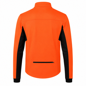 Custom Logo Softshell Thermal <b>Reflective</b> Waterproof Windproof Full Sleeve Winter <b>Cycling</b> <b>Jacket</b> Men Bike - Product Image 2