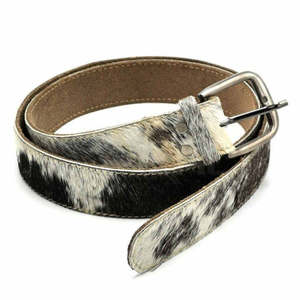 Cinturón de Cuero Vintage Premium con Hebilla de Aleación para Hombre y Mujer - Diseño Estampado Moderno para un Estilo Occidental, Urbano y Chic - Product Image 2
