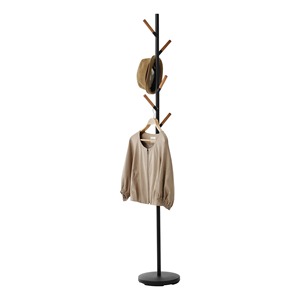 Perchero clásico de madera con múltiples ganchos para almacenamiento en la entrada - Product Image 2