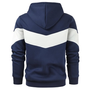 Sweat-shirt à capuche classique pour homme, couleur unie, épais, doublé en polaire, chaud et confortable, décontracté, pour tous les jours, pour l'extérieur, vêtements décontractés - Product Image 2