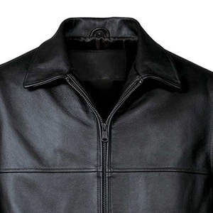 Vestes d'extérieur zippées pour hommes et vestes en cuir pour hommes, design classique unique, haute qualité, prix bas, vestes en cuir pour motards - Product Image 3