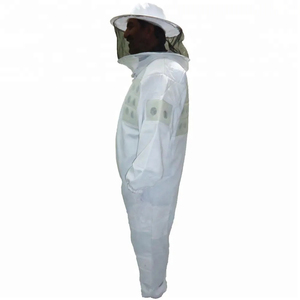 Traje de Apicultura de Alta Calidad 2026, Blanco, Protección Completa del Cuerpo, con Velo de Malla, Ajuste Holgado, para Apicultores - Product Image 4