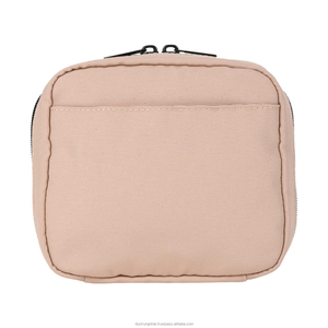 Portable Travel <b>Makeup</b> Bag Zipper Cosmetic <b>Case</b> Toiletry Pouch Wholesale Supplier from Vietnam - Product Image 3