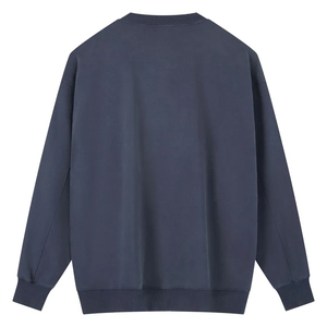 เสื้อสเวตเชิ้ตคอกลมปักโลโก้ตามสั่งสำหรับผู้ชาย ผ้าฝ้าย 100% ซักแบบวินเทจ สีพื้น เป็นมิตรกับสิ่งแวดล้อม ระบายอากาศได้ดี เหมาะสำหรับฤดูหนาว - Product Image 2