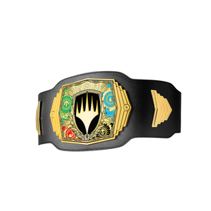 Custom Magic-Themed Championship Belt Exclusive High-Quality Title Belt with Colorful Design Ideal for Collectors and Events - Product Image 5