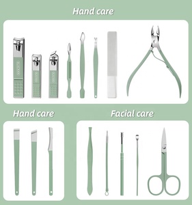 Professional Luxurious <b>Manicure</b> <b>Kit</b> with Stainless Steel Tools Portable 7 in 1 Nail Care Set for Adults - Product Image 5
