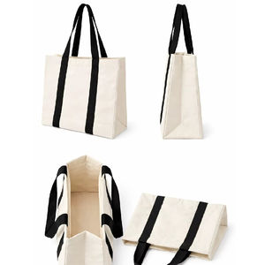 Bolsa de Playa Grande de Lona Impermeable de Moda al por Mayor para Mujer, Ideal para Vacaciones y Compras, con Logotipo Personalizable - Product Image 1