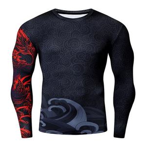 Ropa Deportiva de Alta Calidad para MMA, BJJ, Jiu Jitsu, Diseño Personalizado, Protección UV, Manga Larga, Transpirable, Anti-UV - Product Image 3