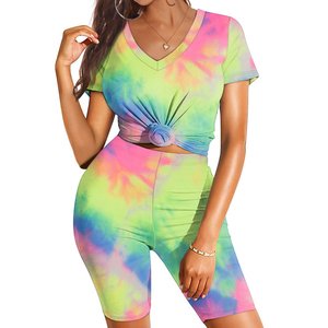 Custom Service Set For Women's Easily Wear <b>Polyester</b> Spandex Casual Wear New Trendy And Comfortable Best Quality Set For Women's - Product Image 3