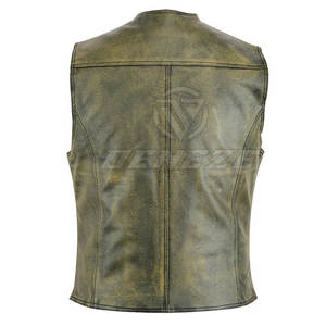 Chaleco de cuero transpirable y cálido para invierno, de uso casual, hecho en Pakistán, a un precio razonable, en venta. - Product Image 2