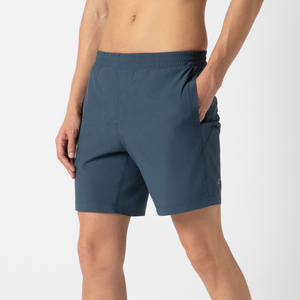 Pantalones cortos deportivos de poliéster para hombre con logotipos traseros, ropa deportiva, pantalones de entrenamiento físico, pantalones de gimnasio, pantalones cortos de sublimación para hombre - Product Image 3