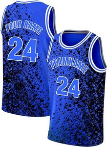 Custom Team Wear Double Sided Reversible Basketball Jersey Plus Size Printed Sportswear Adults Summer Quick Dry Shirts - Product Image 3