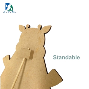 Giraffe-Shaped Portable Lightweight <b>Desk</b> Top Memo Board Small Whiteboard Writing Display Advertising Board Eco-Friendly - Product Image 2