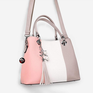 Bolsos de Mano Elegantes de Cuero, Bolsos de Moda, Bolsos de Hombro con Asa Superior para Mujer, Accesorios Modernos de Alta Calidad - Product Image 2