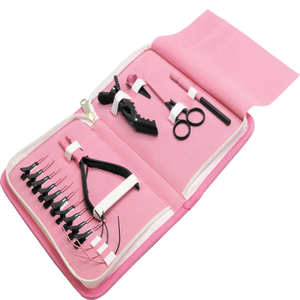 Kit de Herramientas Profesionales de Alta Calidad para Extensiones de Cabello al por Mayor: Alicates de Micro Anillos, Aguja de Gancho, Tijeras de Acero Inoxidable de Grado Quirúrgico - Product Image 6