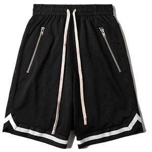 Pantalones Cortos Deportivos Transpirables de Secado Rápido para Hombre, Estilo Jogger, con Diseño Sólido, Ropa Casual - Product Image 3