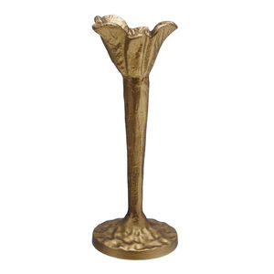 Juego de 3 candelabros modernos de latón dorado con forma de ábaco, portavelas de metal, accesorios de decoración para mesa del hogar, para bodas - Product Image 4