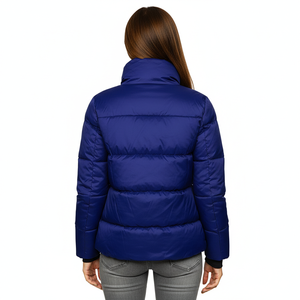 เสื้อโค้ทขนสัตว์เทียมสำหรับผู้หญิง คุณภาพสูง กันลม มีฮู้ด หนา อุ่น สำหรับฤดูหนาว พร้อมซิปและคริสตัล เหมาะสำหรับใส่ไปงานปาร์ตี้ - Product Image 6