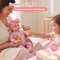 Poupée réaliste pour bébé fille Babeside Carina 20 pouces, corps en vinyle souple et tissu, poupée nouveau-né très vendue, en stock, prête à être expédiée
