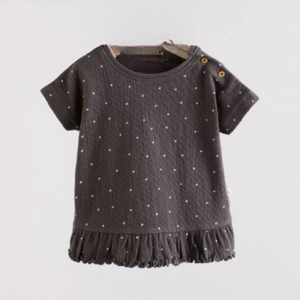 เสื้อเด็กปักลายผึ้งทำมือ แขนยาว ถักนิตติ้ง สวมใส่สบาย สำหรับเด็กทารกและเด็กเล็ก - Product Image 5