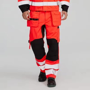 Nuevos Pantalones de Trabajo de Seguridad Originales, Resistentes al Fuego, para Soldadura, Tipo Peto, Casuales, para Hombre, de Algodón/Poliéster, Precio al por Mayor - Product Image 3