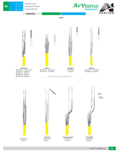 เครื่องมือจับยึดสแตนเลส A-1 VERITAS สำหรับการผ่าตัดทั่วไป แบบใช้ซ้ำได้ - Product Image 6