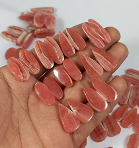 Pierre précieuse de qualité supérieure, rhodochrosite, paire de pierres brutes, cabochons, pierres facettées, cristaux naturels, fabricant en gros, Inde - Product Image 6