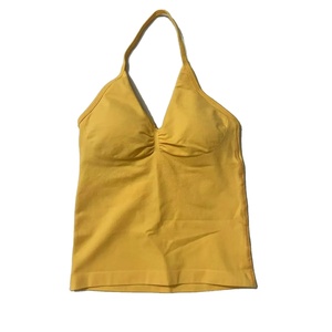 Sujetador de mujer Impact Longline Strappy Top con logo Mujeres Tops de yoga sin costuras Sin espalda Ropa de gimnasio Entrenamiento Camisas sin mangas con sujetador - Product Image 1
