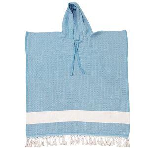 Sustainable Golf Fouta Beach Hooded Summer Poncho Fouta Beach Hooded <b>Towel</b> in Different Colors From Indian Manufacturer - Product Image 4
