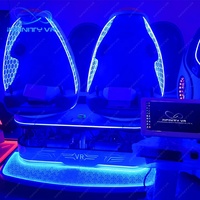 Machines de réalité virtuelle VR Simulador bon marché, plateforme de jeux vidéo 9D, équipement de salle VR, simulateur de réalité virtuelle interactif VR