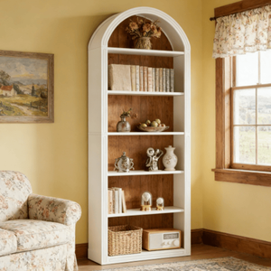 <b>Tall</b> Bookshelf Stylish Bookcase for Home or Office Versatile <b>Storage</b> Solution - Product Image 1