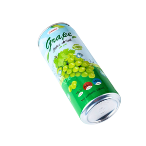 Bebidas OEM/ODM, Jugo de Uva en Lata Delgada de 250 ml con Pulpa, Marca Privada, Jugo de Frutas y Verduras - Product Image 4